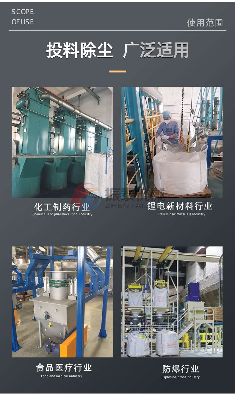 乙酸鈉噸袋拆包機(jī)適用行業(yè) 乙酸鈉噸袋拆包機(jī)適用行業(yè)
